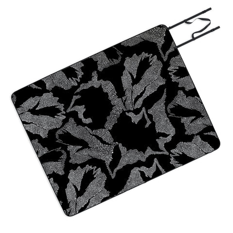 Iveta Abolina La Jardin Noir II Picnic Blanket