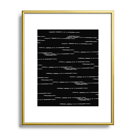 Iveta Abolina La Jardin Noir IV Metal Framed Art Print