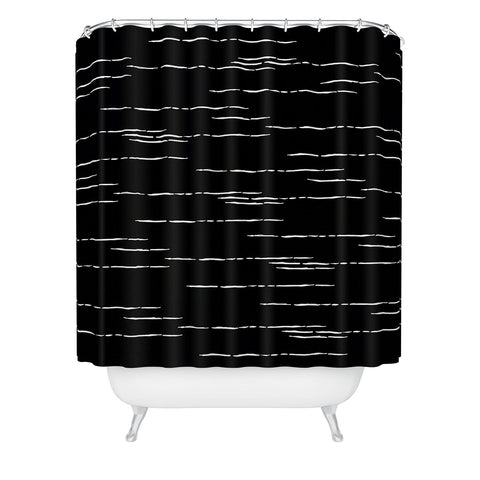 Iveta Abolina La Jardin Noir IV Shower Curtain