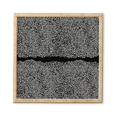 Iveta Abolina La Jardin Noir V Framed Wall Art