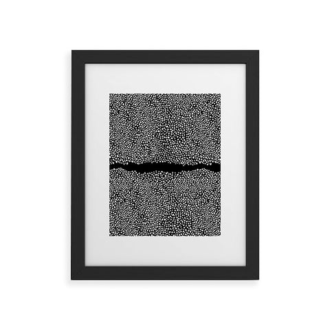 Iveta Abolina La Jardin Noir V Framed Art Print