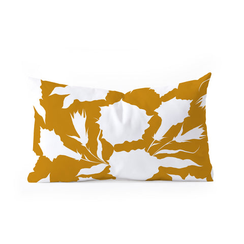 Iveta Abolina La Jardin Noir VI Oblong Throw Pillow