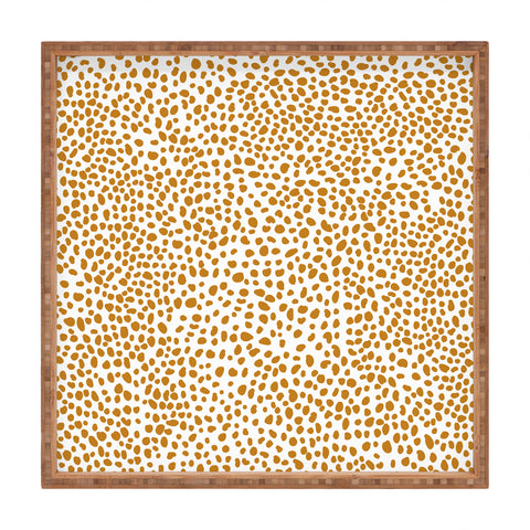 Iveta Abolina La Jardin Noir VII Square Tray