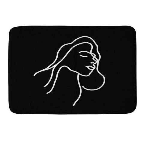 Iveta Abolina Lady Coco I Memory Foam Bath Mat