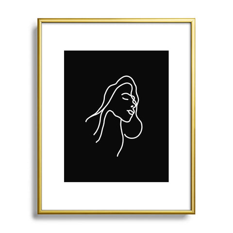 Iveta Abolina Lady Coco I Metal Framed Art Print