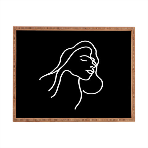 Iveta Abolina Lady Coco I Rectangular Tray