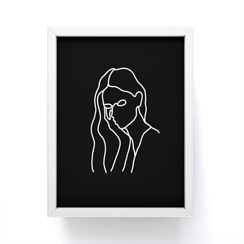 Iveta Abolina Lady Coco II Framed Mini Art Print