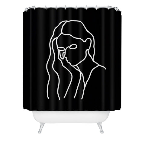 Iveta Abolina Lady Coco II Shower Curtain