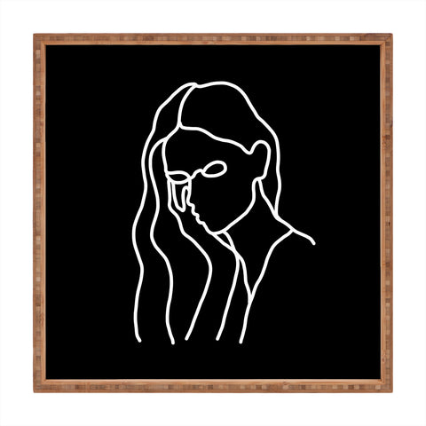 Iveta Abolina Lady Coco II Square Tray