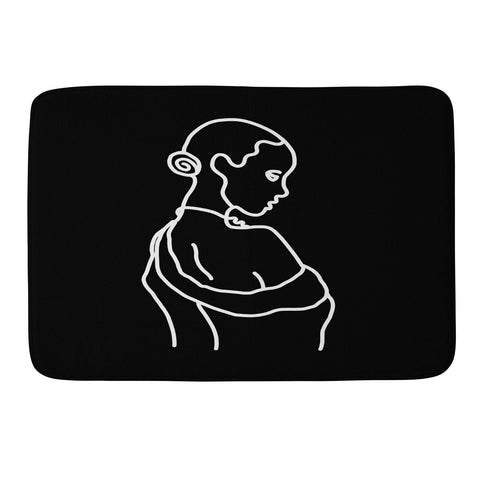 Iveta Abolina Lady Coco III Memory Foam Bath Mat
