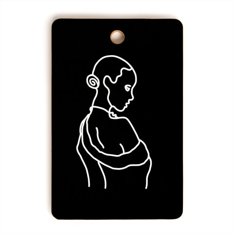 Iveta Abolina Lady Coco III Cutting Board Rectangle