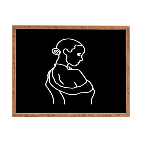 Iveta Abolina Lady Coco III Rectangular Tray