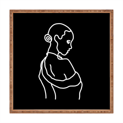 Iveta Abolina Lady Coco III Square Tray