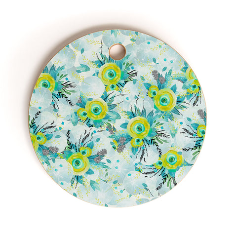 Iveta Abolina Lagoon Breeze Cutting Board Round