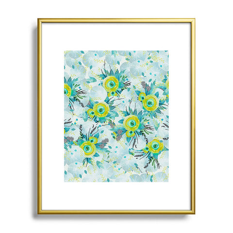 Iveta Abolina Lagoon Breeze Metal Framed Art Print