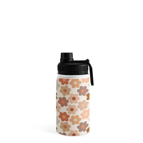 Iveta Abolina Large Daisies Terracotta Water Bottle