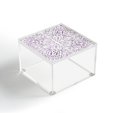 Iveta Abolina Lavender Maze Acrylic Box