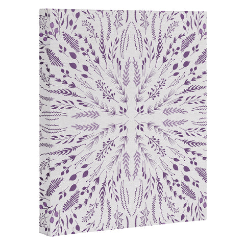 Iveta Abolina Lavender Maze Art Canvas