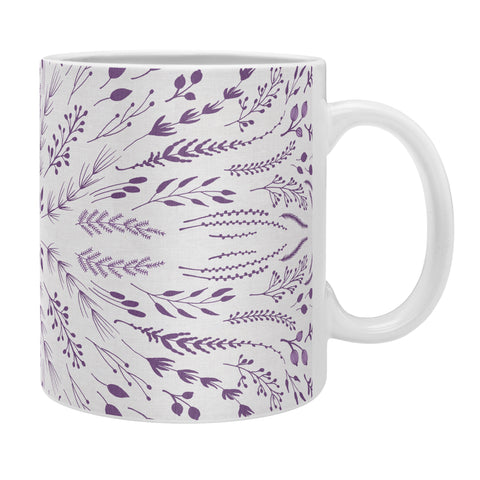 Iveta Abolina Lavender Maze Coffee Mug