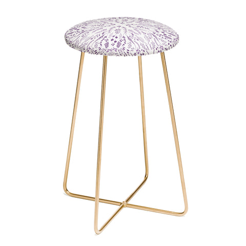 Iveta Abolina Lavender Maze Counter Stool