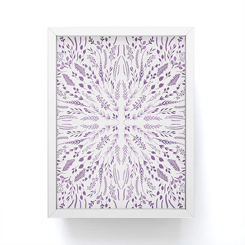 Iveta Abolina Lavender Maze Framed Mini Art Print