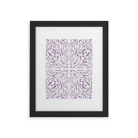 Iveta Abolina Lavender Maze Framed Art Print