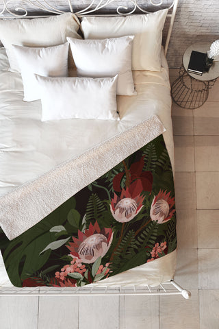 Iveta Abolina LaVergne Fleece Throw Blanket