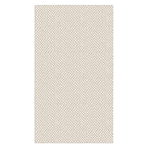 Iveta Abolina Lazy Checker Dove Grey Tablecloth