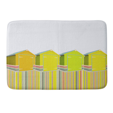 Iveta Abolina Lets Live in a Beach Shed Memory Foam Bath Mat