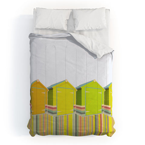 Iveta Abolina Lets Live in a Beach Shed Comforter