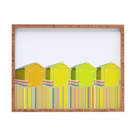 Iveta Abolina Lets Live in a Beach Shed Rectangular Tray