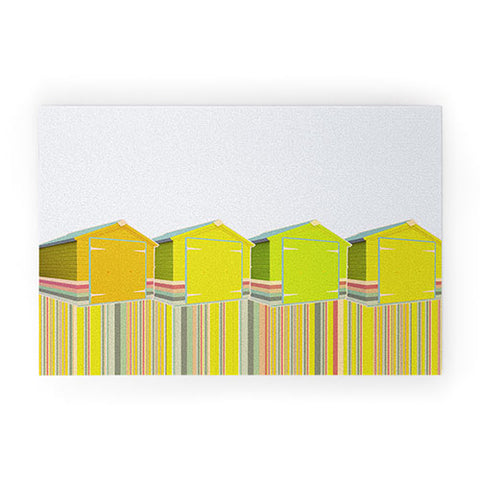 Iveta Abolina Lets Live in a Beach Shed Welcome Mat