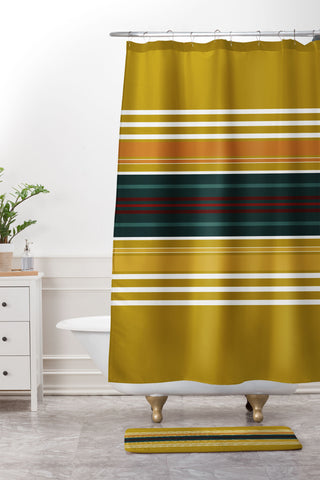 Iveta Abolina LeVar Shower Curtain And Mat