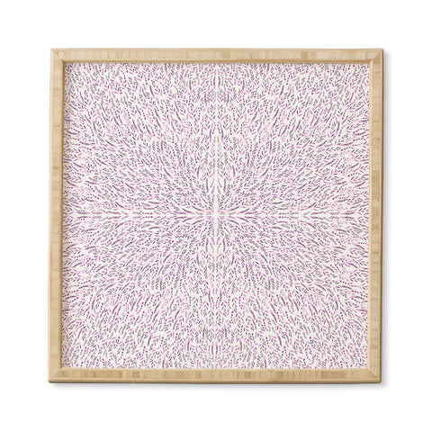 Iveta Abolina Lilac Lace Framed Wall Art