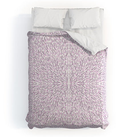 Iveta Abolina Lilac Lace Comforter