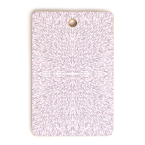 Iveta Abolina Lilac Lace Cutting Board Rectangle