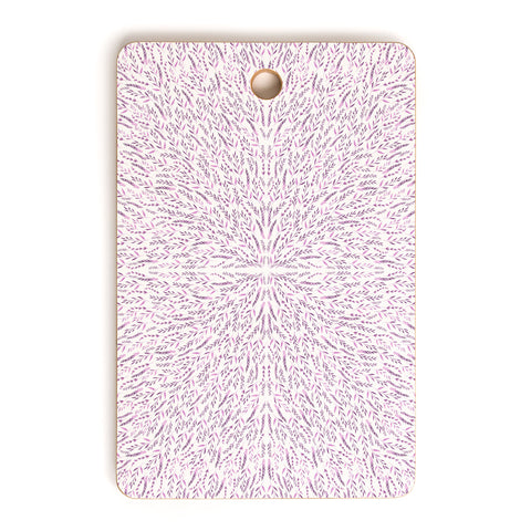 Iveta Abolina Lilac Lace Cutting Board Rectangle