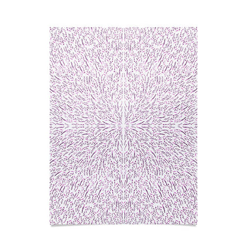 Iveta Abolina Lilac Lace Poster