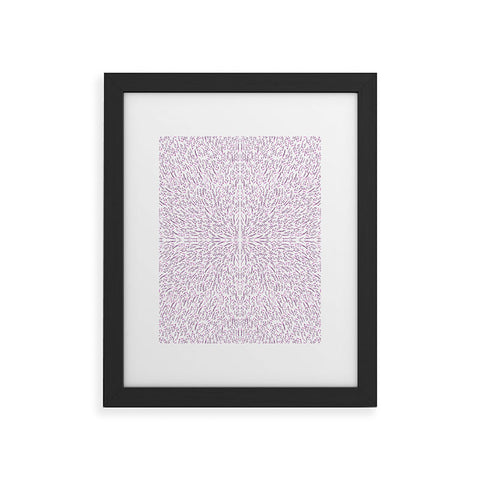 Iveta Abolina Lilac Lace Framed Art Print