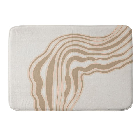 Iveta Abolina Liquid Lines Series 2 Memory Foam Bath Mat