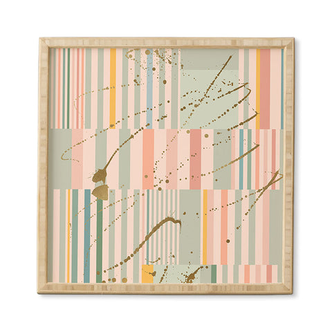 Iveta Abolina Lisbon Stripe Framed Wall Art