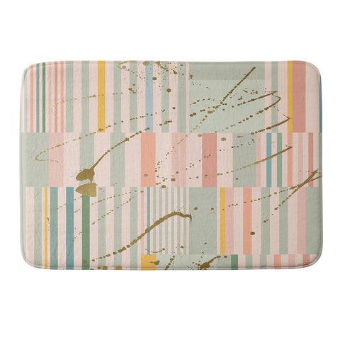 Iveta Abolina Lisbon Stripe Memory Foam Bath Mat