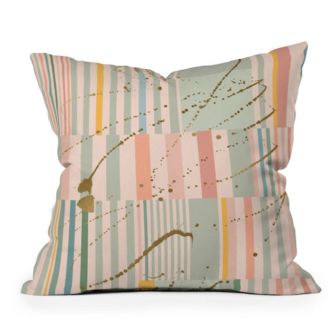 Iveta Abolina Lisbon Stripe Throw Pillow