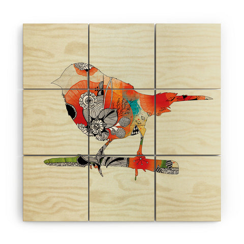 Iveta Abolina Little Bird Wood Wall Mural