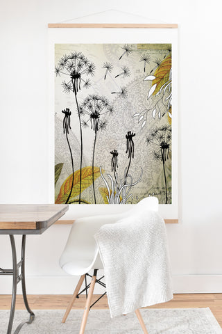 Iveta Abolina Little Dandelion Art Print And Hanger