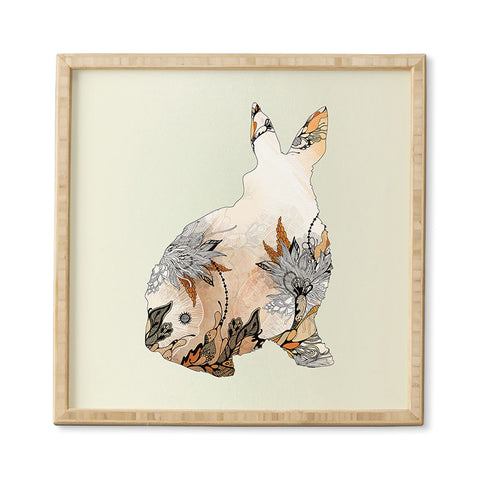 Iveta Abolina Little Rabbit Framed Wall Art