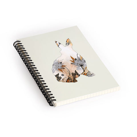 Iveta Abolina Little Rabbit Spiral Notebook