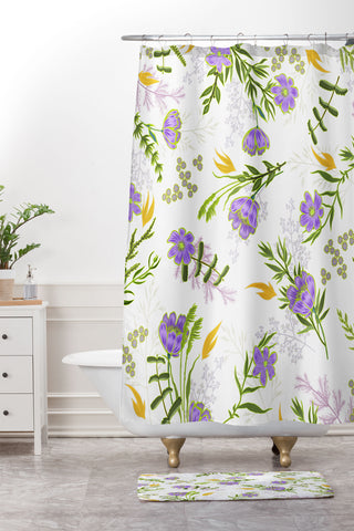 Iveta Abolina Lourdes Shower Curtain And Mat