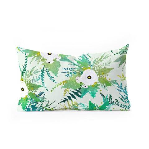 Iveta Abolina Lula Garden I Oblong Throw Pillow