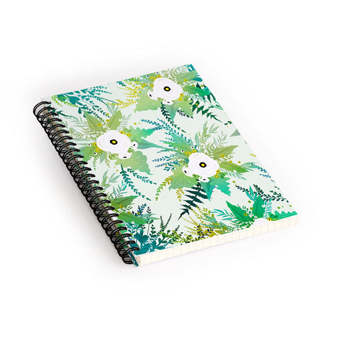 Iveta Abolina Lula Garden I Spiral Notebook